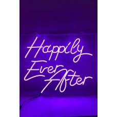 Neon Happily Ever After Led Aydınlatma Tabela